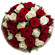 букет из красных и белых роз. Макао